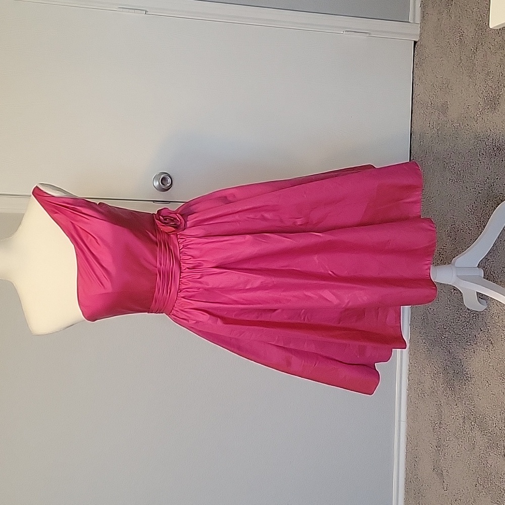 Elegant MariLee One-Shoulder Dress, Size 7/8